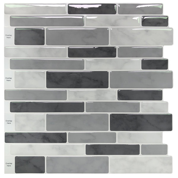 Bathroom Scandinavian Bathroom Peel & Stick Backsplash Tile You'll Love